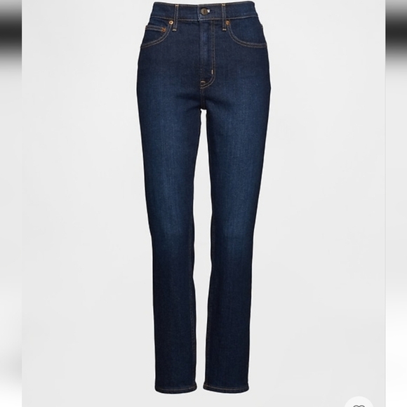 NWT! GAP, High Rise Vintage Slim Jeans, Rinsed, Size 29P- $70 - Picture 2 of 11